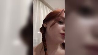 ToriBanksy webcam video 160124 Are you really good at pussy licking If you are she will squrit over your face