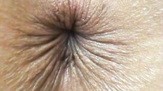 Winking Butthole Close-Up on Webcam