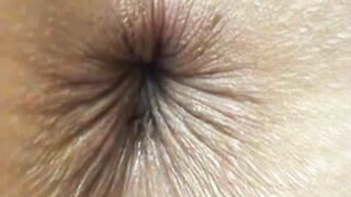 Winking Butthole Close-Up on Webcam