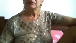 Abuela divina: una webcam amateur erótica