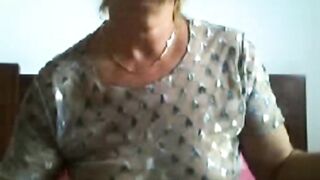 Abuela divina: una webcam amateur erótica