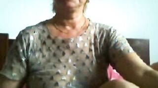 Abuela divina: una webcam amateur erótica