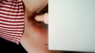 Close-up Homemade Masturbation with a Sex Toy