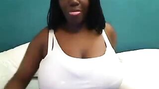 Big Black Tits on Webcam