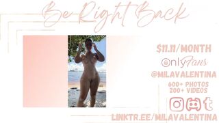 milavalentinax 2023-08-12 0306 webcam video